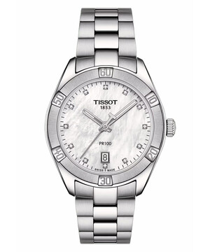 Damski zegarek Tissot z diamentami