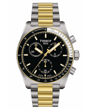Męski zegarek bicolor Tissot na bransolecie