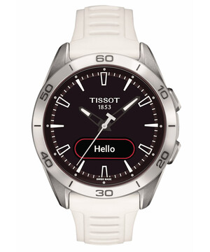 Męski zegarek Tissot na pasku silikonowym