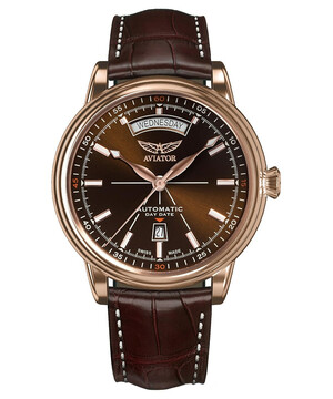 Duże zegarek męski Aviator Douglas