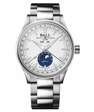 Ball Engineer II Moon Calendar NM3016C-S1J-WH Limited Edition zegarek męski