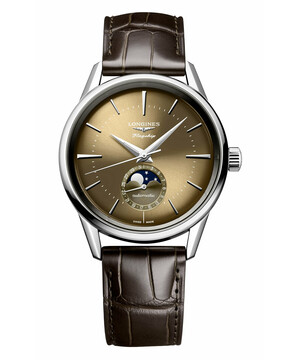 Szwajcarski zegarek Longines Flagship Heritage Moonphase