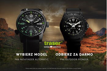 Zegarek Traser gratis