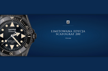 Limitowany zegarek Scafograf 200 z okazji 135. rocznicy EBERHARD