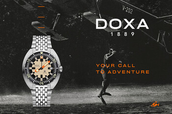 Zegarki nurkowe w stylu militarnym DOXA 1889