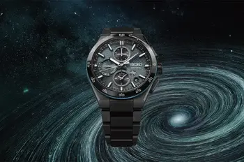 Solarny zegarek GPS Seiko Astron GPS Solar 2026 Limited Edition z tarczą inspirowaną kosmosem