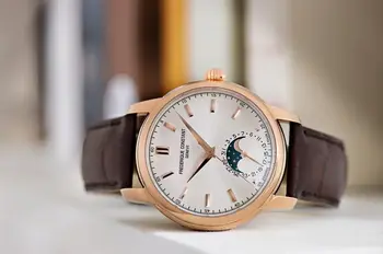 Zegarki Frederique Constant z nowym kalibrem FC-715 z komplikacją faz księżyca