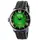 Zegarek męski U-BOAT Darkmoon 44 mm Green SS Soleil 8702 z zieloną tarczą