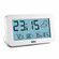 Biały budzik Braun Digital Weather Station Clock.