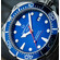 Zegarek nurkowy z niebieską tarczą Certina