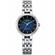 Zegarek dla pań Citizen Lady EM0990-81L z niebieską tarczą.