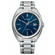 Zegarek Citizen Automatic z niebieską tarczą i bransoletą stalową