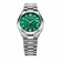 Zielona tarcza zegarka Citizen Mechanical NJ0150-81X