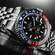 Czarna tarcza w zegarku Davosa Ternos Ceramic GMT Automatic 161.590.06
