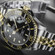 Ceramiczny pierścień w zegarku Davosa Ternos Medium Automatic 166.197.05