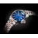 Zegarek z bransoletą w kolorze bikolor
