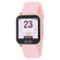 Różowy smartwatch na pasku silikonowym Liu Jo Energy.