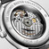 Przeszklony dekiel w zegarku Longines Master Collection 190th Anniversary L2.793.4.73.2