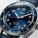 Ceramiczny pierścień w kolorze niebieskim w zegarku Longines Spirit Zulu Time L3.812.4.93.2