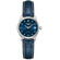 Longines L2.128.4.97.0 Master Collection zegarek z diamentami na niebieskiej tarczy