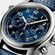 Longines Spirit L3.820.4.93.0 zegarek z niebieską tarczą