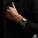 Zegarek z zieloną tarczą Maurice Lacroix