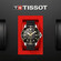 Sportowy zegarek męski na czarnym pasku gumowym Tissot
