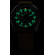 Podświetlenie zegarka Traser P96 Evolution Chrono Green w półmroku