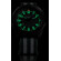 Podświetlenie zegarka Traser P96 Evolution Green w półmroku