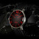 U-BOAT Darkmoon 44 Red SS 8465/B zegarek z czerwoną tarczą.