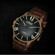 U-BOAT Darkmoon 44 IP Bronze 8467A zegarek męski ze stalową kopertą w brązie IP.