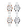 Pasek gumowy C610015566 w kolorze białym do zegarków Certina DS First Lady Ceramic