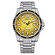 Zegarek męski nurkowy Citizen z żółtą tarczą
