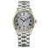 Srebrno-złoty zegarek męski Aerowatch na bransolecie