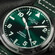 Zegarek męski z zieloną tarczą Davosa Newton Pilot Automatic