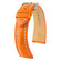 Pasek do zegarka Hirsch Capitano kolor pomarańczowy 20 mm