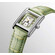 Zegarek damski na zielonym pasku Longines