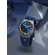Niebieska tarcza Maurice Lacroix Aikon Quartz AI1106-SS000-430-4