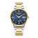 Męski zegarek Roamer GMT w kolorze srebrno złotym