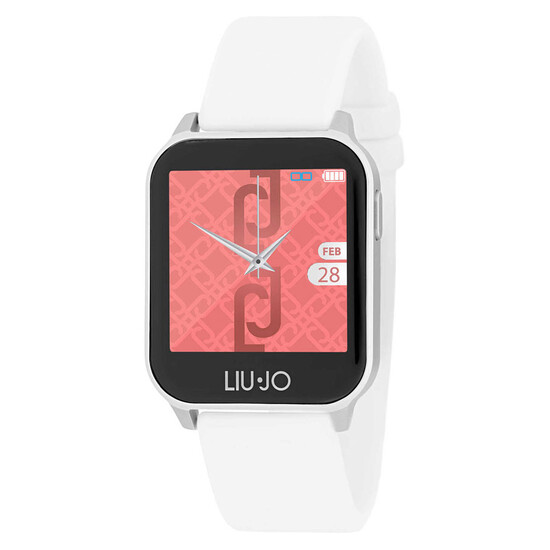 Biały smartwatch Liu Jo Energy.