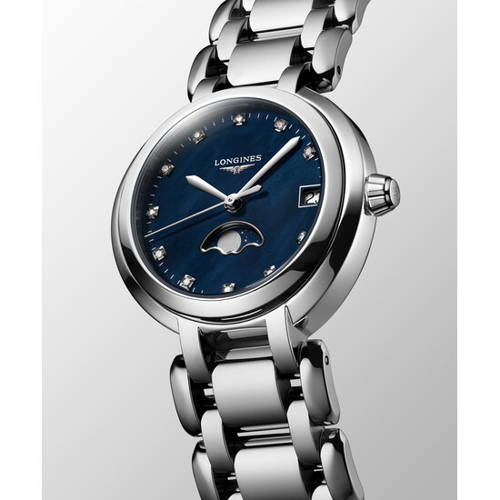 Zegarek damski z diamentami Longines