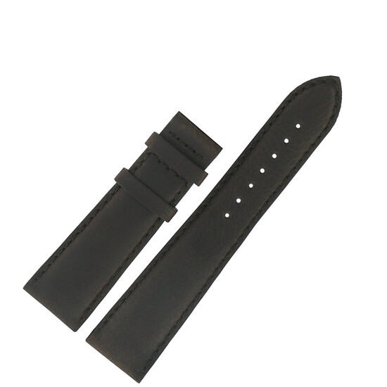 Długi brązowy pasek do zegarka Tissot, szerokość 22 mm