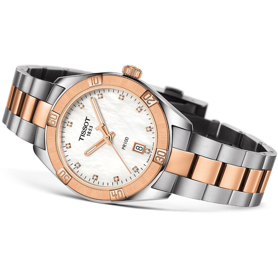 Zegarek Tissot PR 100 Sport Chic Lady T101.910.22.116.00