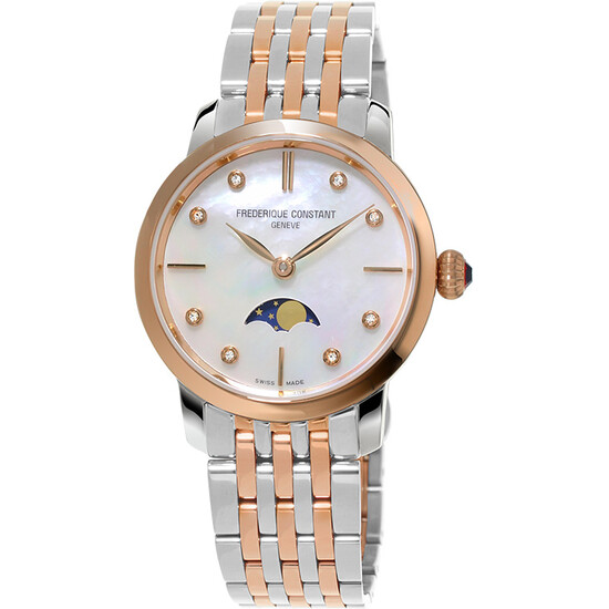 Frederique Constant Slimline Moonphase FC-206MPWD1S2B