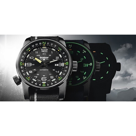 Zegarek Traser P68 Pathfinder Automatic Black 107718