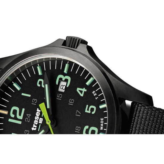 Koperta Traser P67 Officer Pro GunMetal Black / Lime 107426