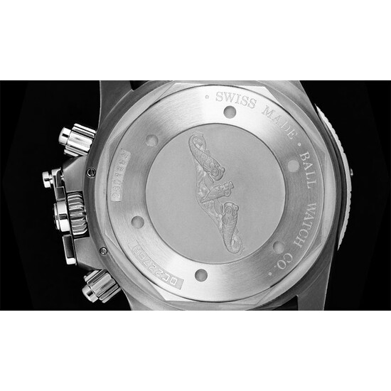 Dekiel zegarka Ball Engineer Hydrocarbon Submarine Warfare Chronograph