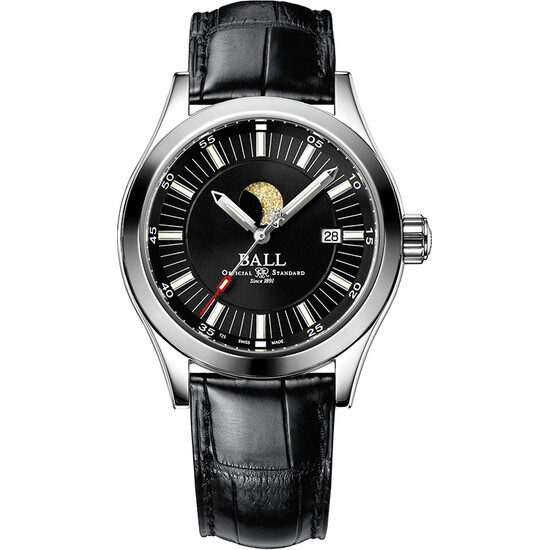 Zegarek męski Ball Engineer II Moon Phase NM2282C-LLJ-BK