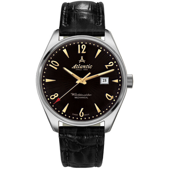 Atlantic Worldmaster Art Deco 51651.41.65G zegarek męski z ręcznym naciągiem