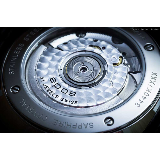 Zegarek Epos Oeuvre D’Art Big Moon od spodu